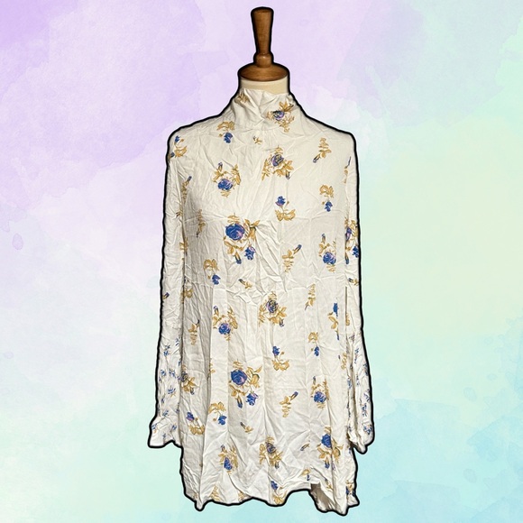 🌈 Wonderful Free People Flowery dress - Picture 2 of 4